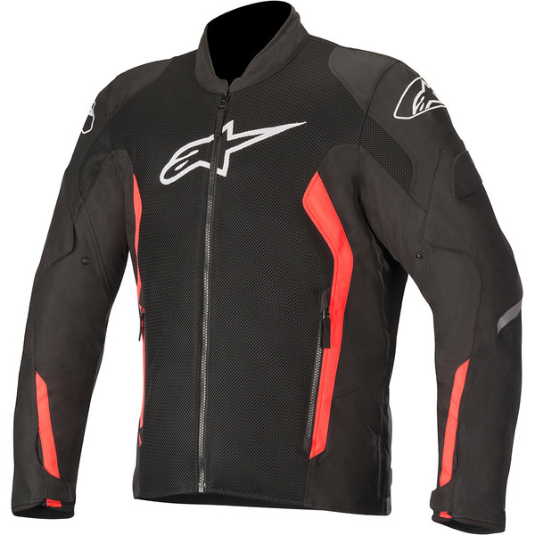 Alpinestars - Blouson Viper V2 Air Noir / Rouge fluo