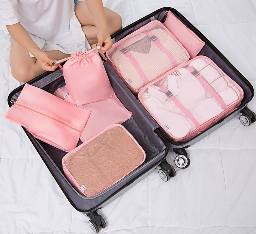 Evorest Bags - Set van 7: Reiskledingorganizer