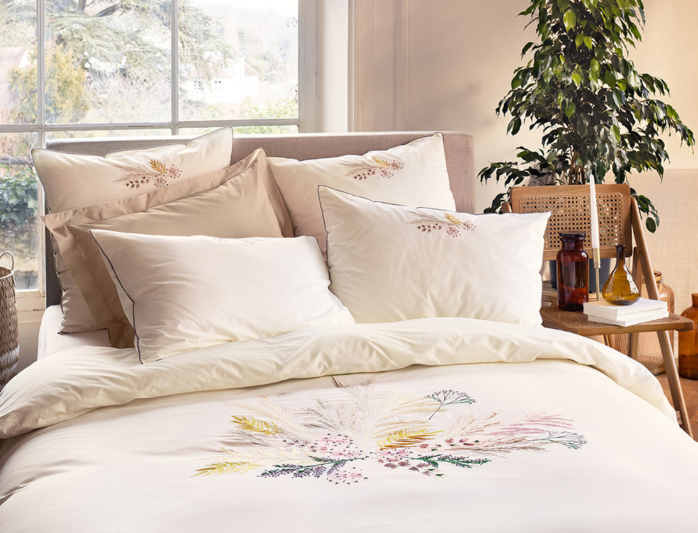 Housse de couette avec zip-Douces graminées