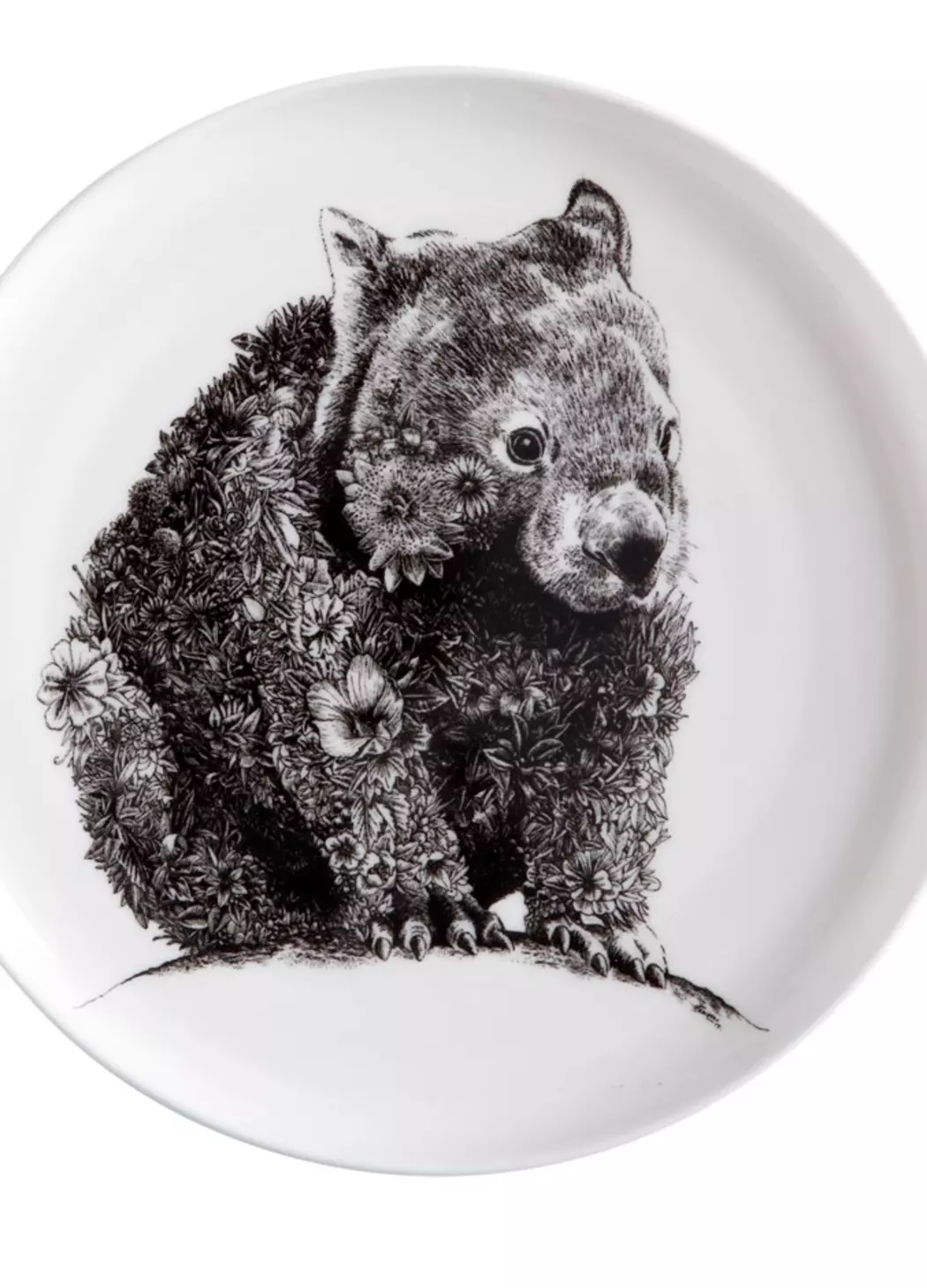 Dessertteller Wombat