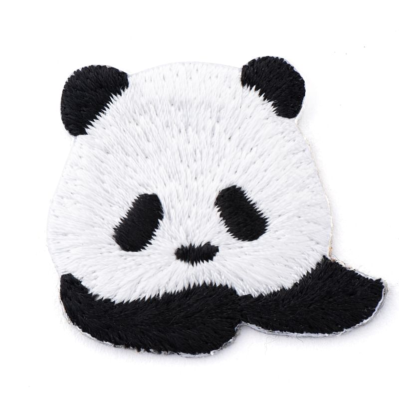 Embroidery Kingdom - Panda geborduurde applicatiepatch (verschillende ontwerpen)