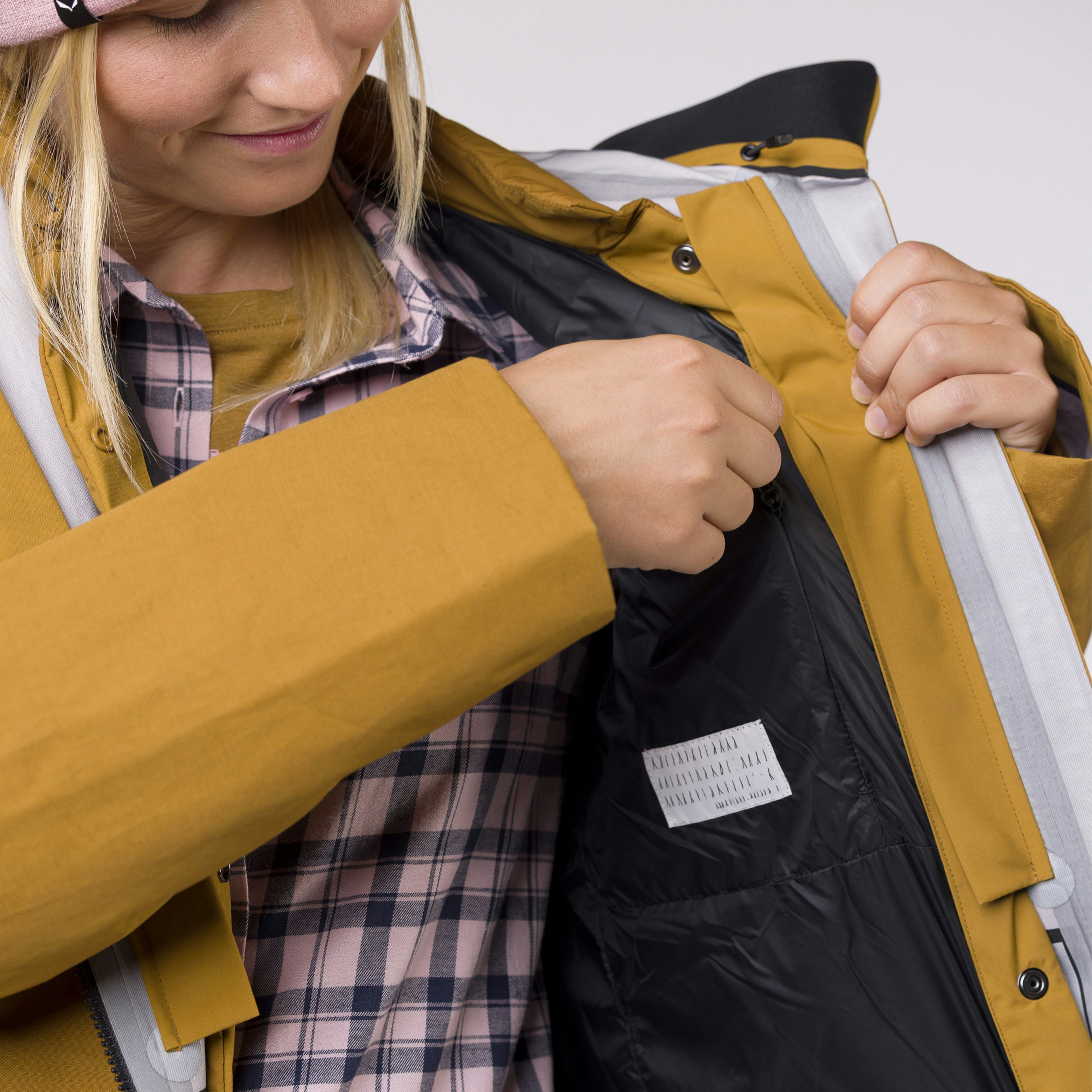 Fanes 3 Layers Powertex Hemp 2 In 1 Parka Damen
