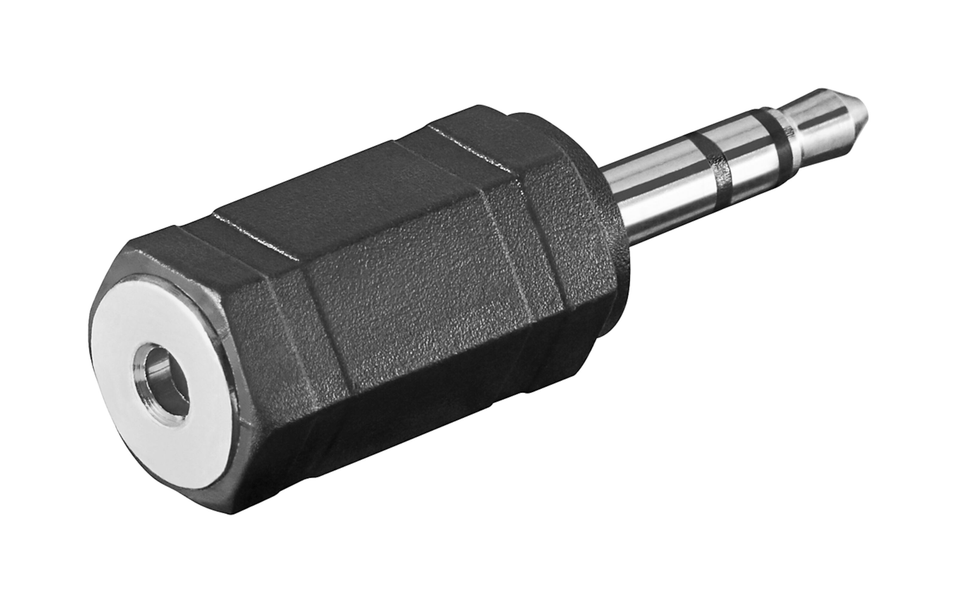 Lydadapter 2,5 mm til 3,5 mm, stereo