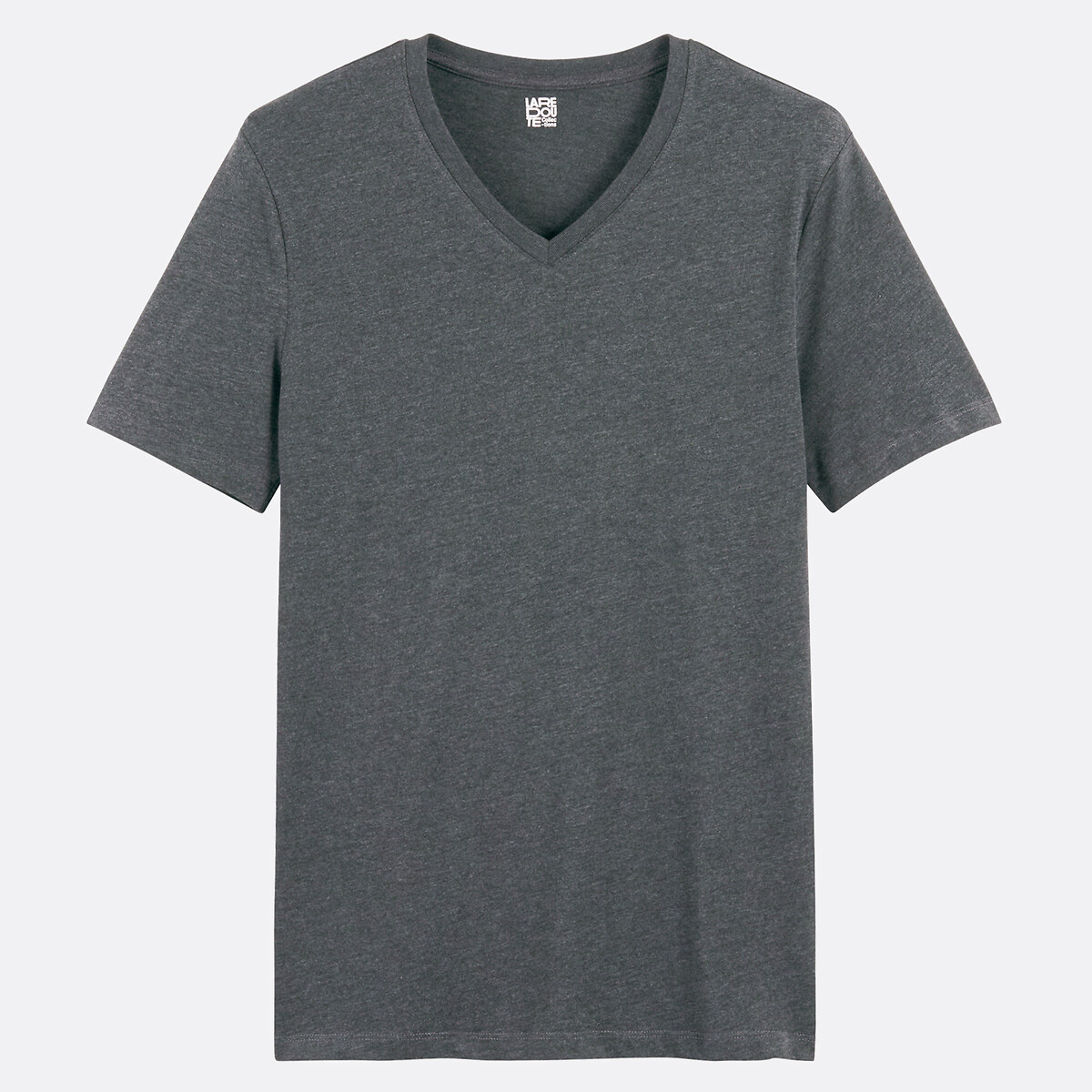 COLEÇÃO LA REDOUTE<br>Camiseta de manga curta com decote em V