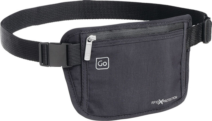 Go Travel Money Belt RFID Black