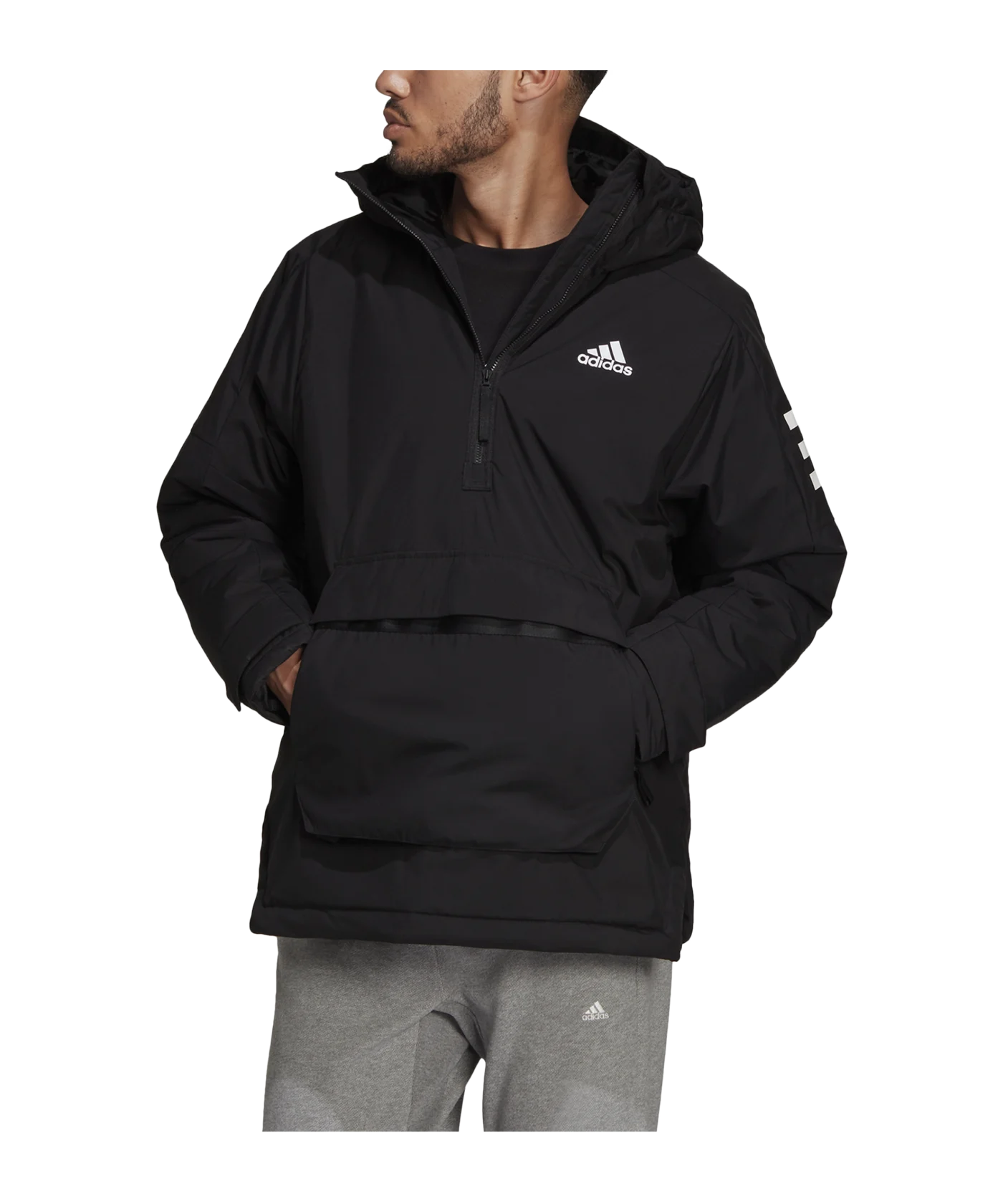adidas Utilitas Anorak Schwarz