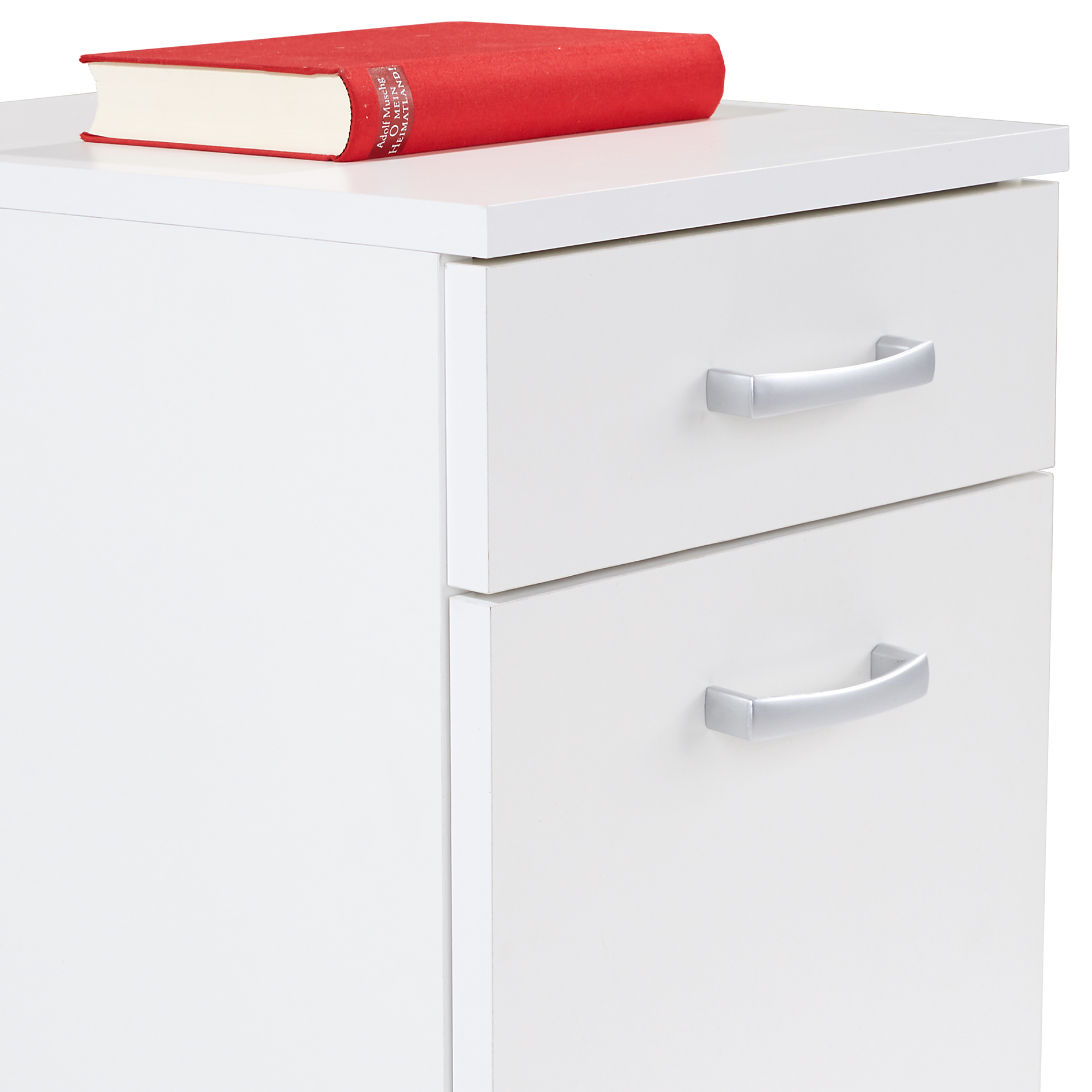 Rollcontainer - weiß - 33 cm breit