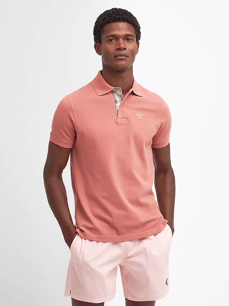 BARBOUR Poloshirt Regular Fit rosa