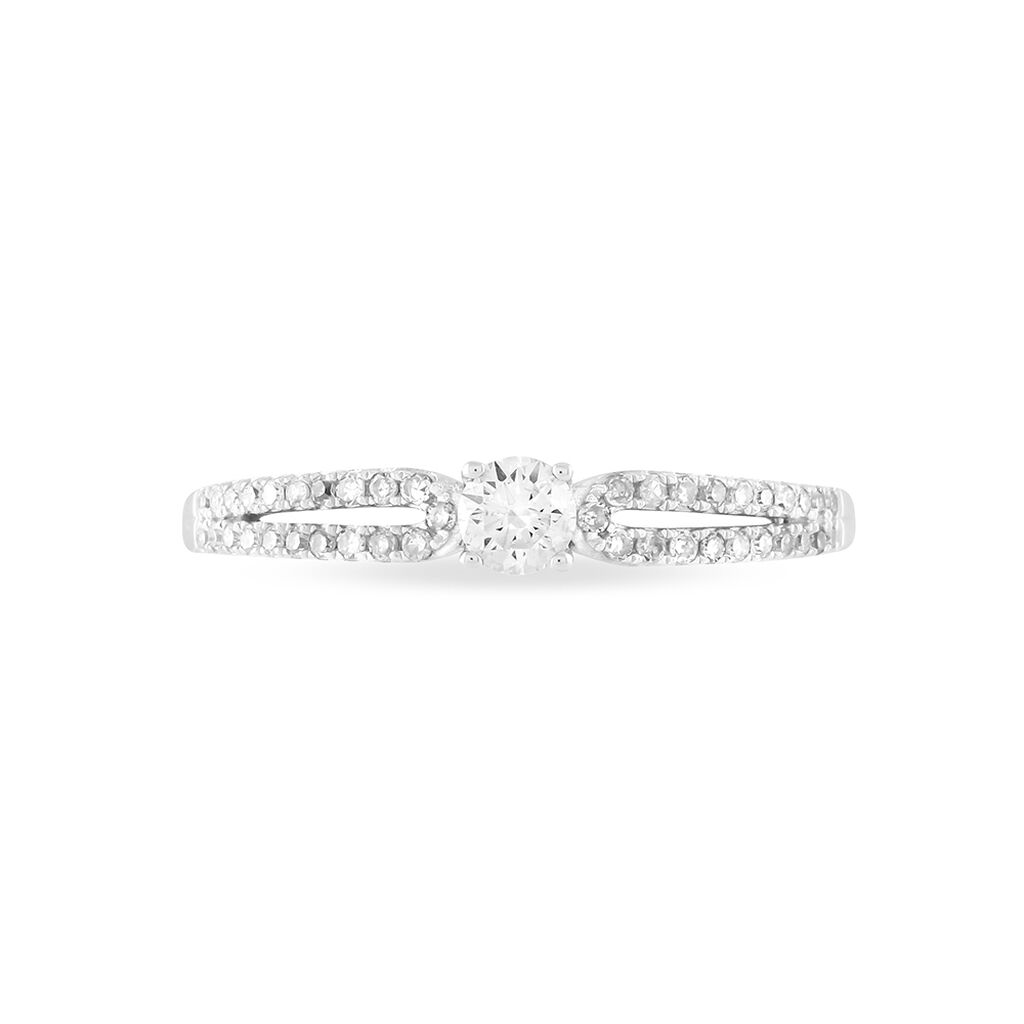 Bague Solitaire Katalina Or Blanc Diamant