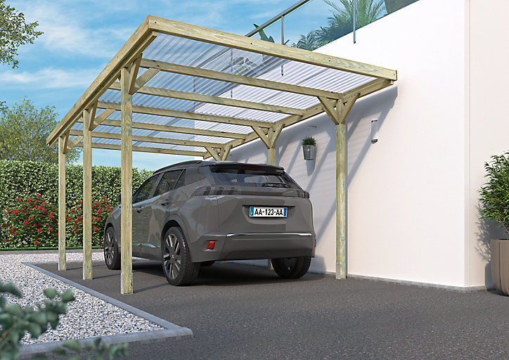 Carport bois Jean
