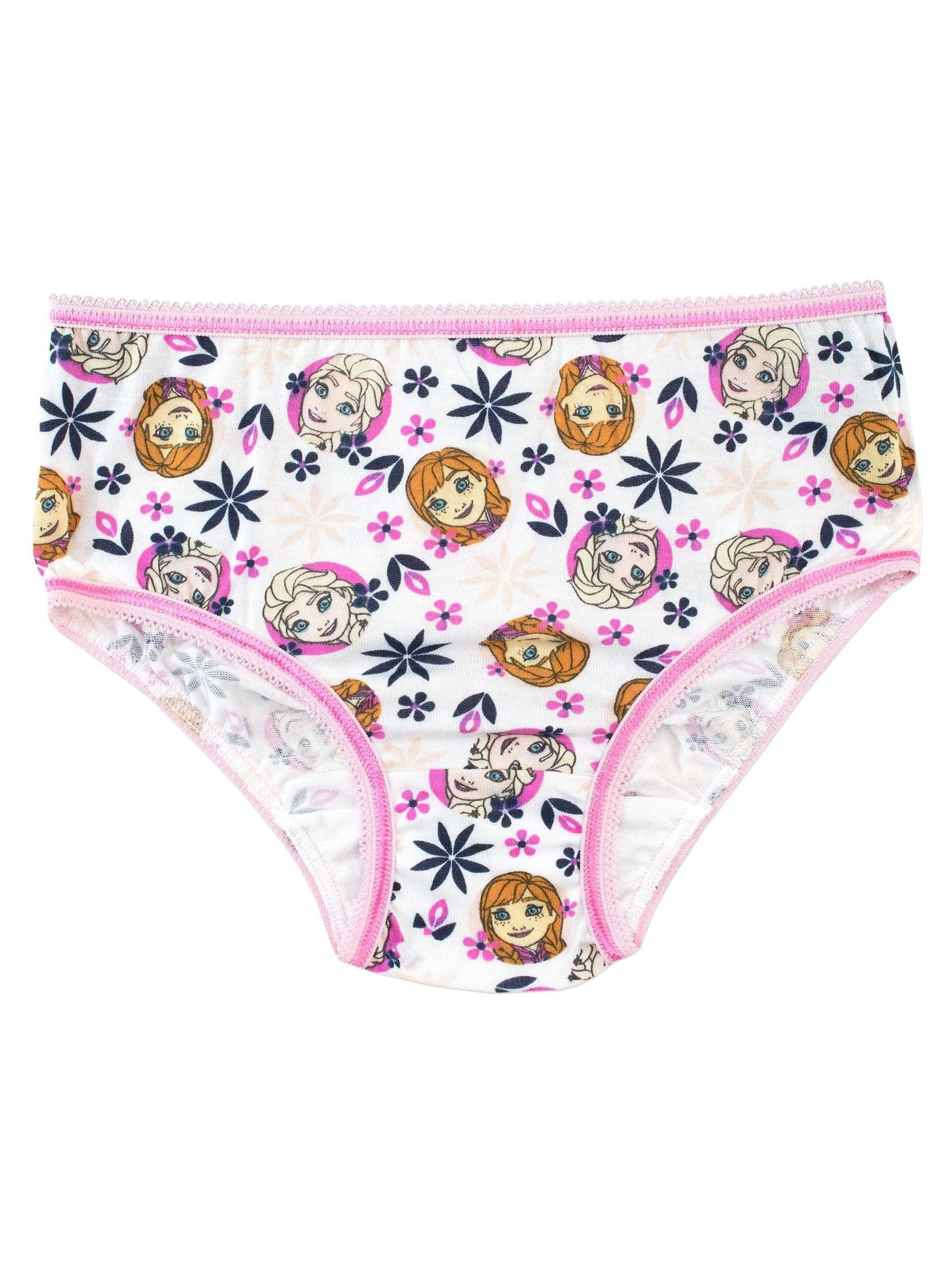 Personage Kids Disney Frozen grootverpakking 100% katoenen onderbroeken, verpakking van 5