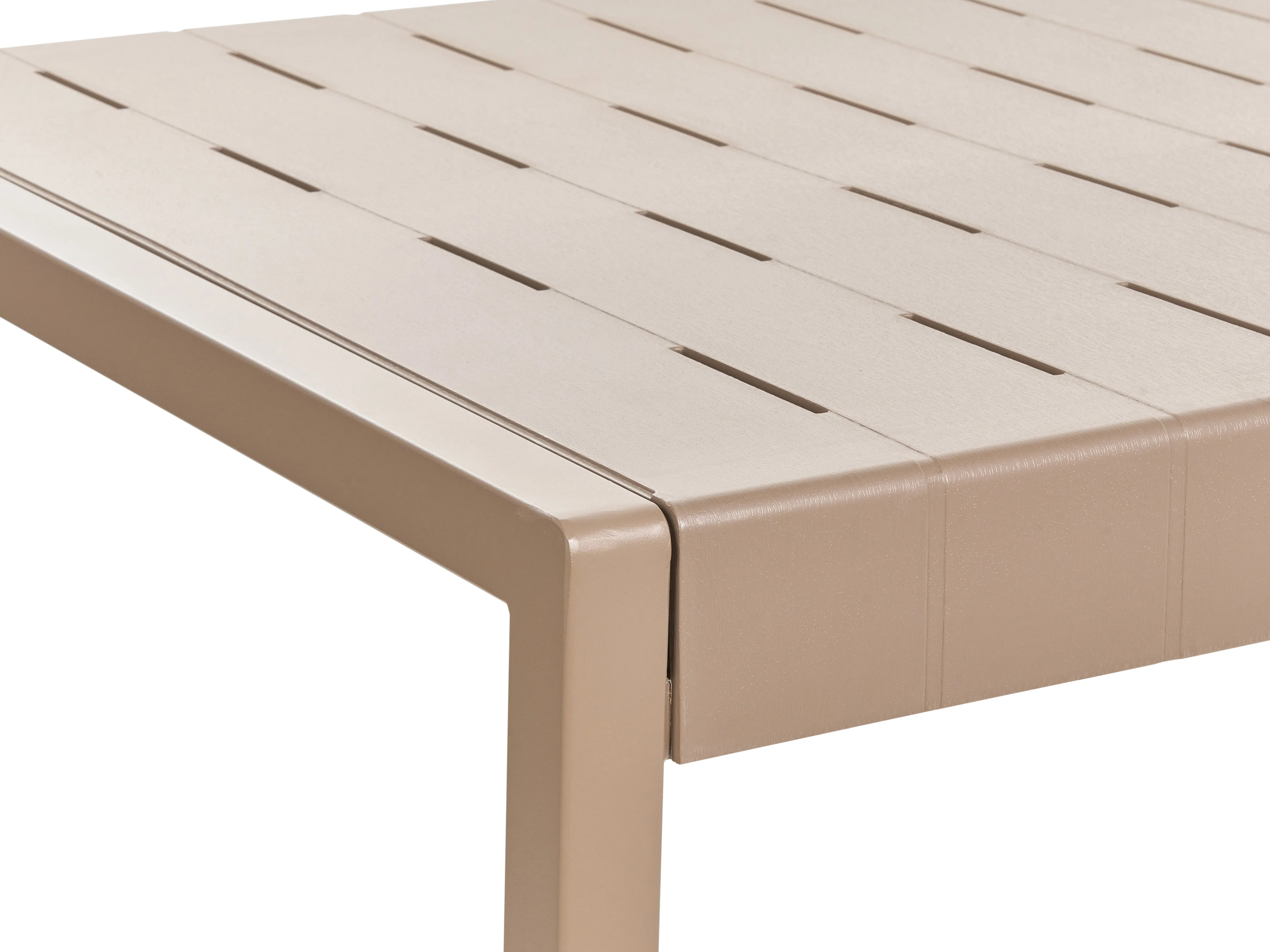 Tuin eettafel BARTICA 154 cm 84 cm Bruin