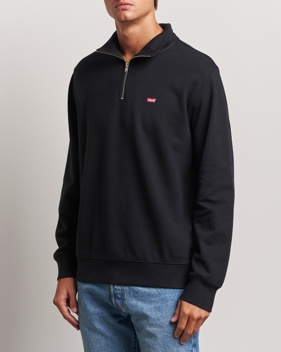 Levi's Original Half Zip Sweater Mineral Black