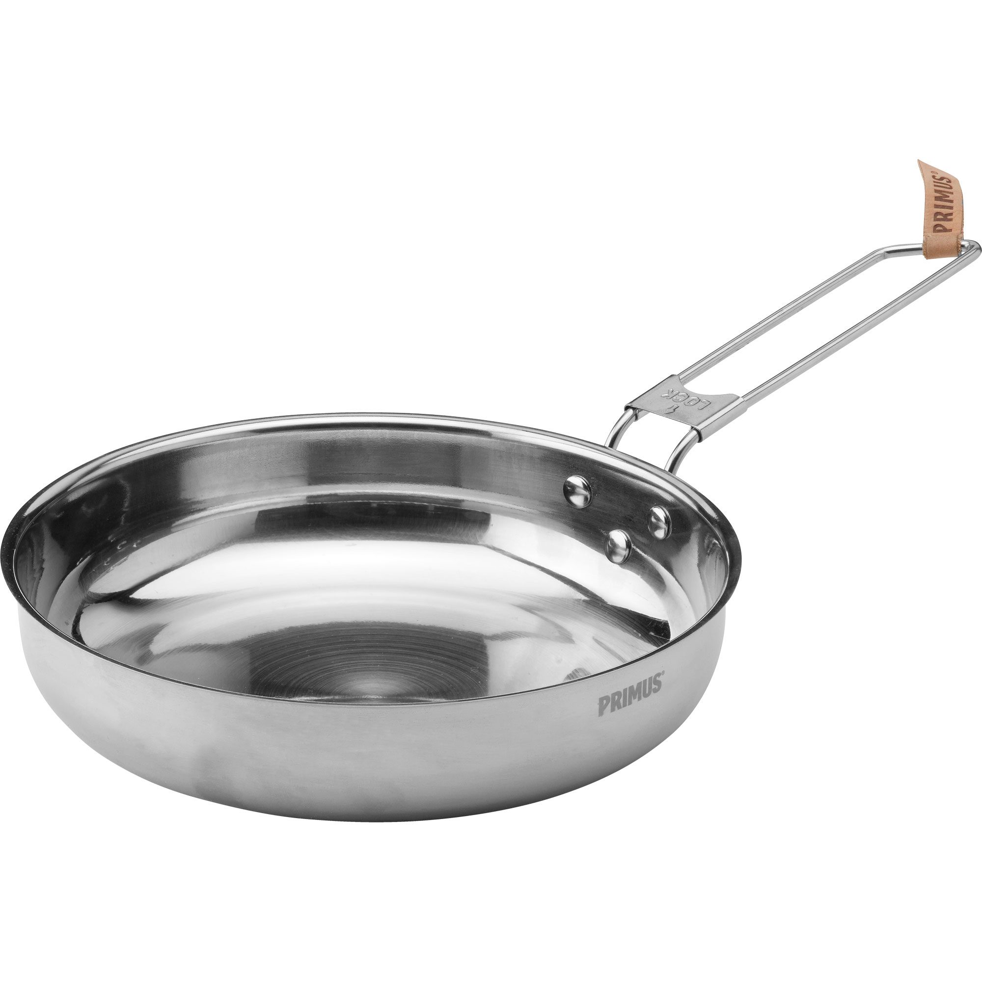 Primus CampFire Frying Pan Edelstahl 21cm Campingpfanne grau