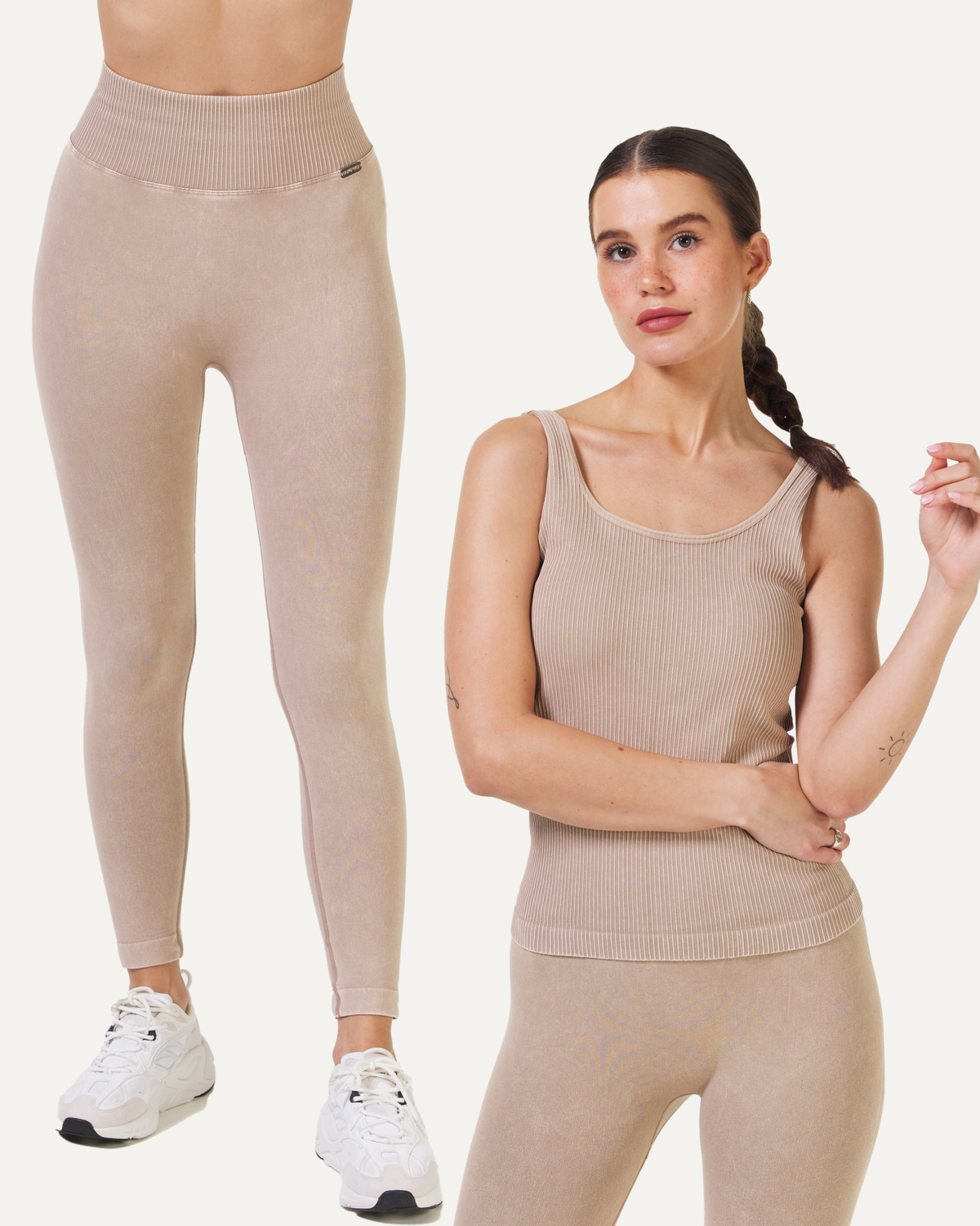 Bumpro SETT Wave Seamless Beige Sandwash
