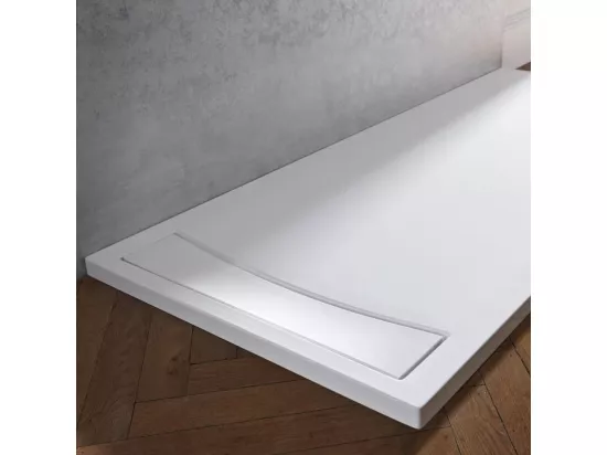Receveur de douche antidérapant 170 x 80 JACOB DELAFON Flight Neus rectangle blanc