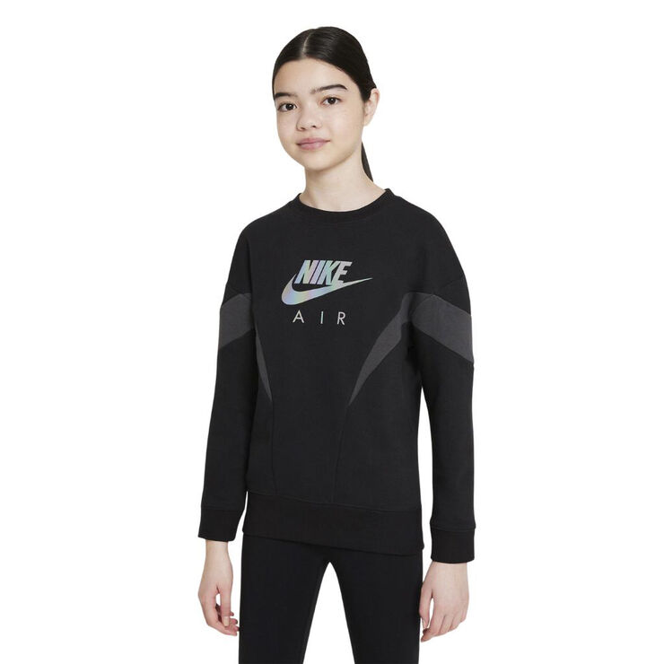 Nike NIKE AIR BIG KIDS' GIRLS' FR Black
