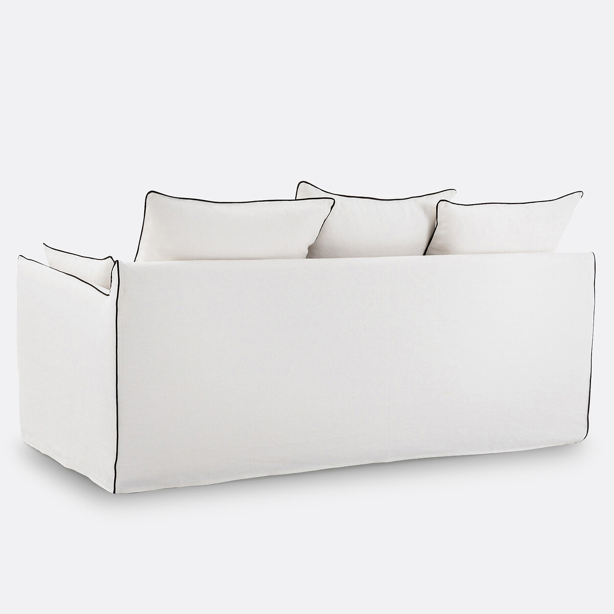 LA REDOUTE INTERIORS<br>Sofá em linho grosso, Odna