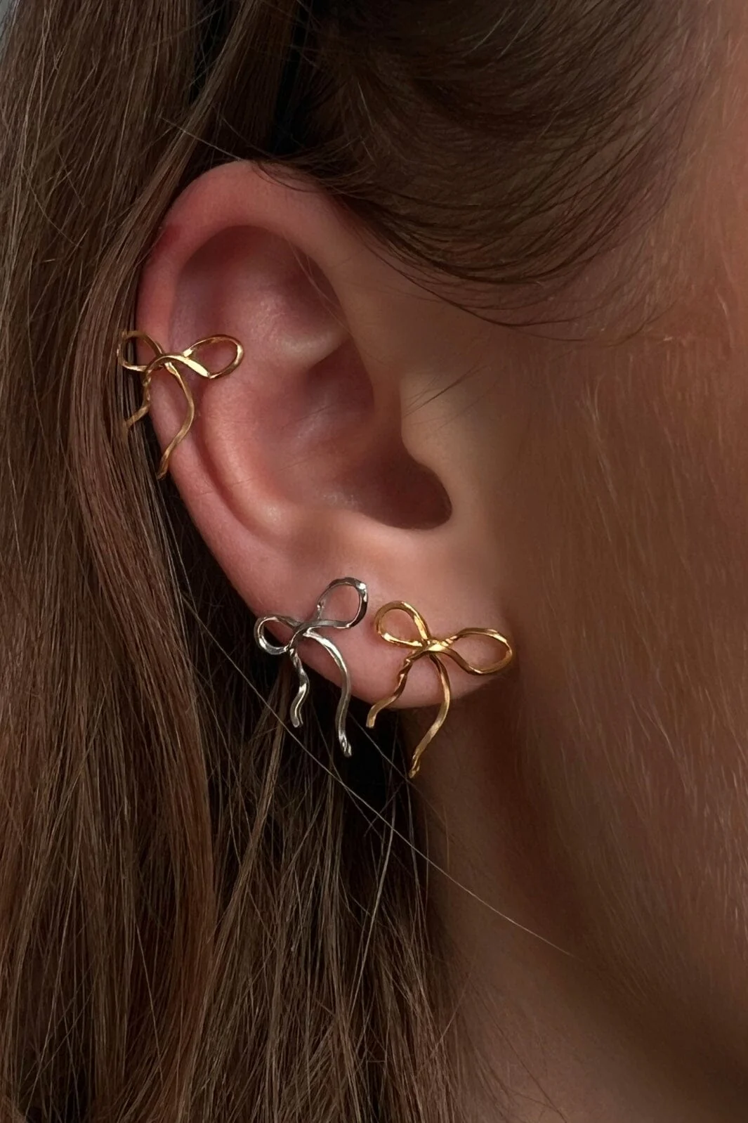 Stine A Flow Bow Earring
