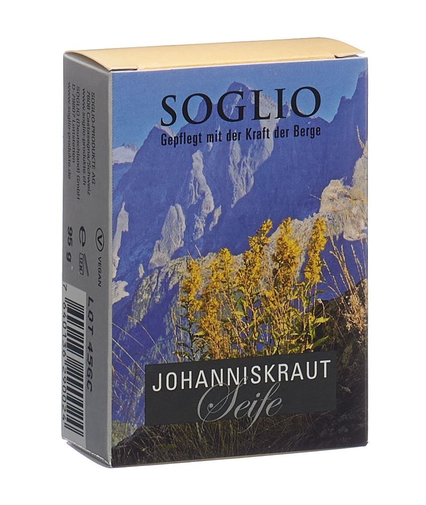 SOGLIO Johanniskraut-Seife<br>95 g