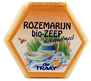 De Traay Zeep Rozemarijn met stuifmeel 100GR