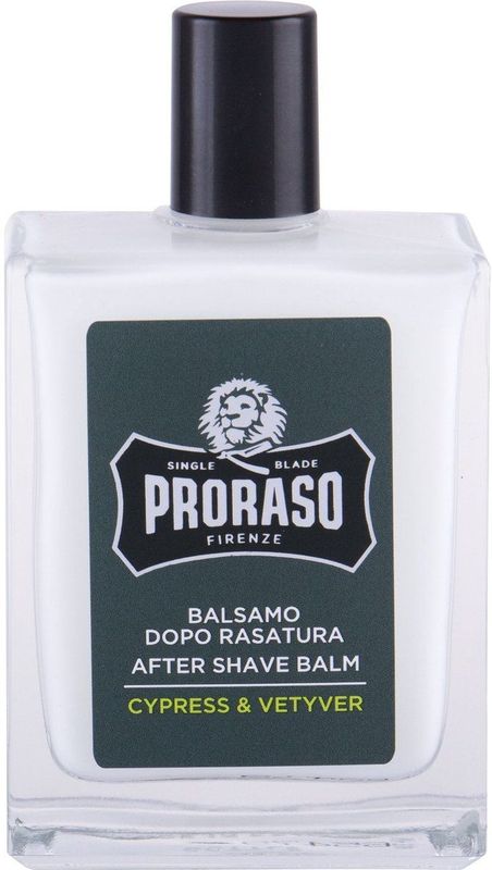 Proraso - Cypress & Vetyver - Aftershave Balm - 100 ml - Vegan - 85% Natuurlijk