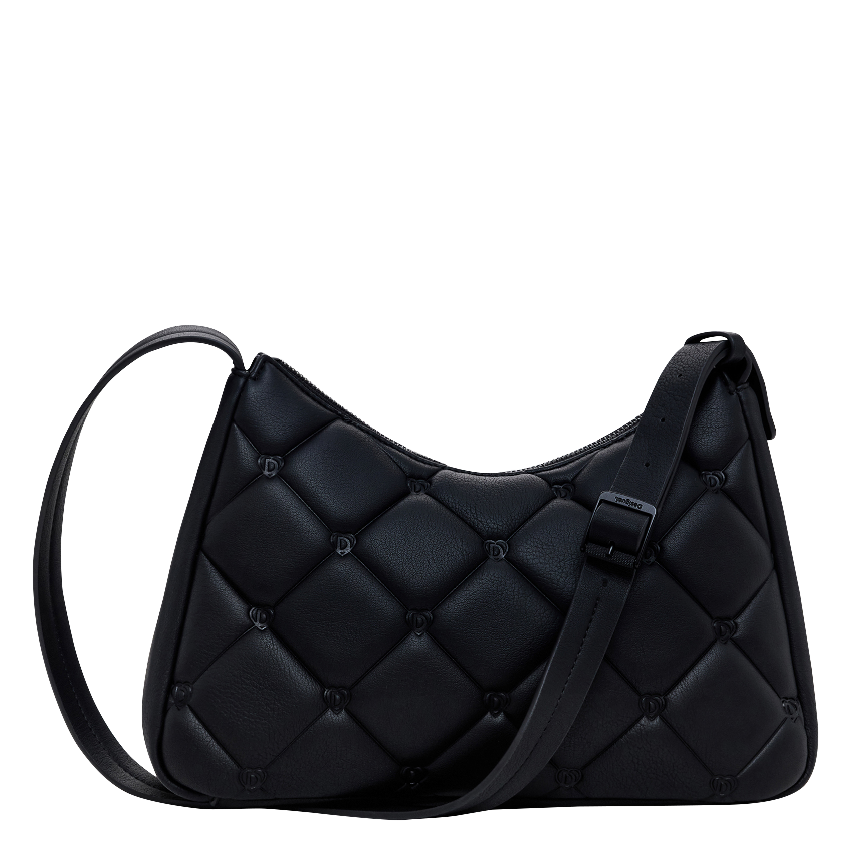 Sac bandoulière matelassé | Noir