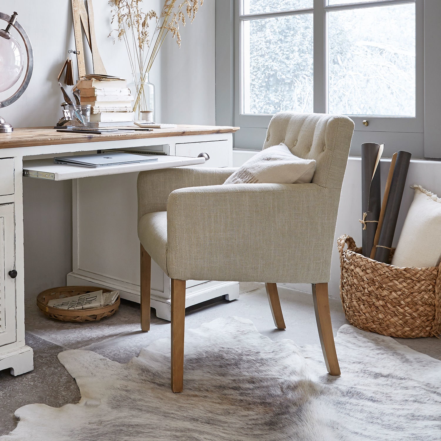 Stuhl Betterton leinen