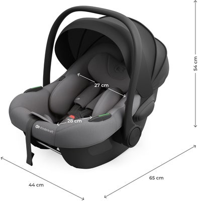 Kinderkraft I-LITE Babybilstol, Cool Grey