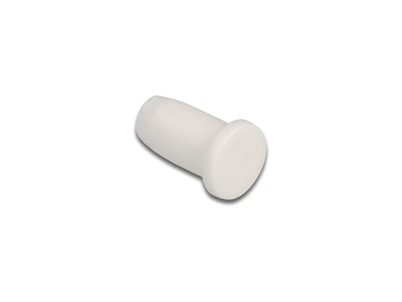 Delock Staubschutz für LC/MU Stecker , 10er Pack, weiss Delock LWL Staubschutzkappe für Steckverbinder mit 1.25 mm Hülse 10 Stück weiss