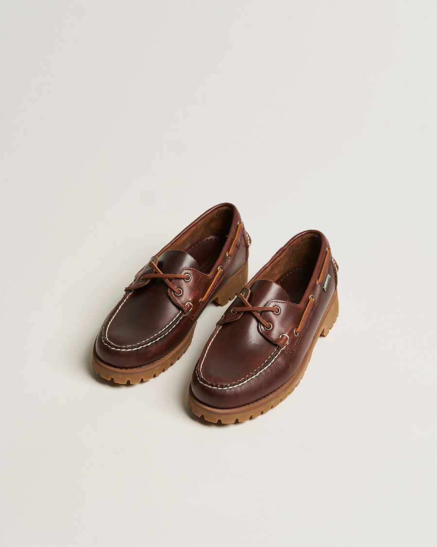 Sebago Ranger Waxy Leather Loafer Brown Gum