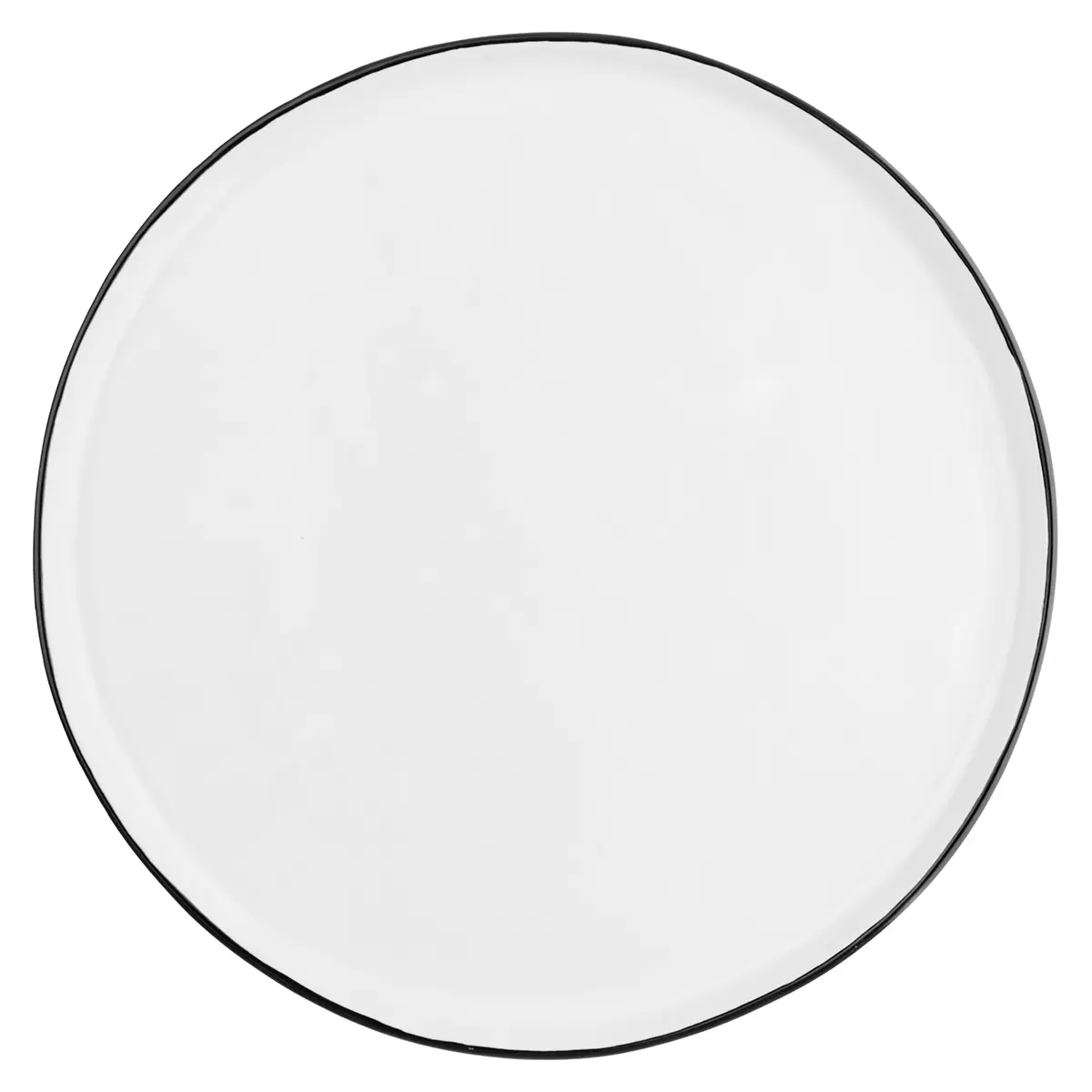 Teller gross Pure weiss