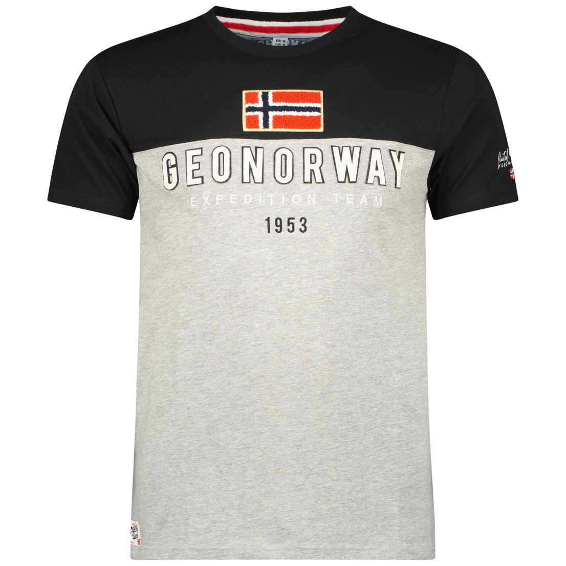 Camiseta de manga curta Jerato Contrast Sw1276hgno