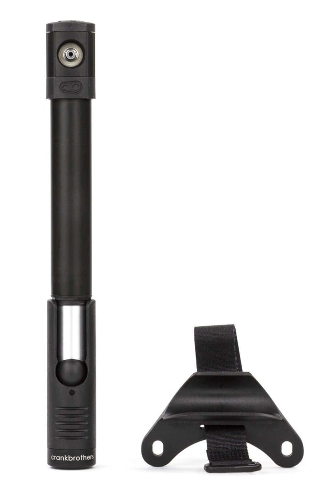 Crankbrothers Klic HV Minipomp met Frame Mount Midnight Edition
