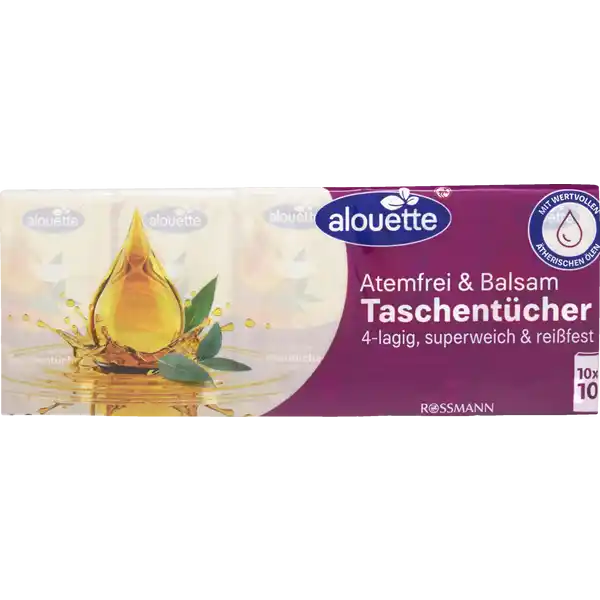 Taschentücher Atemfrei & Balsam