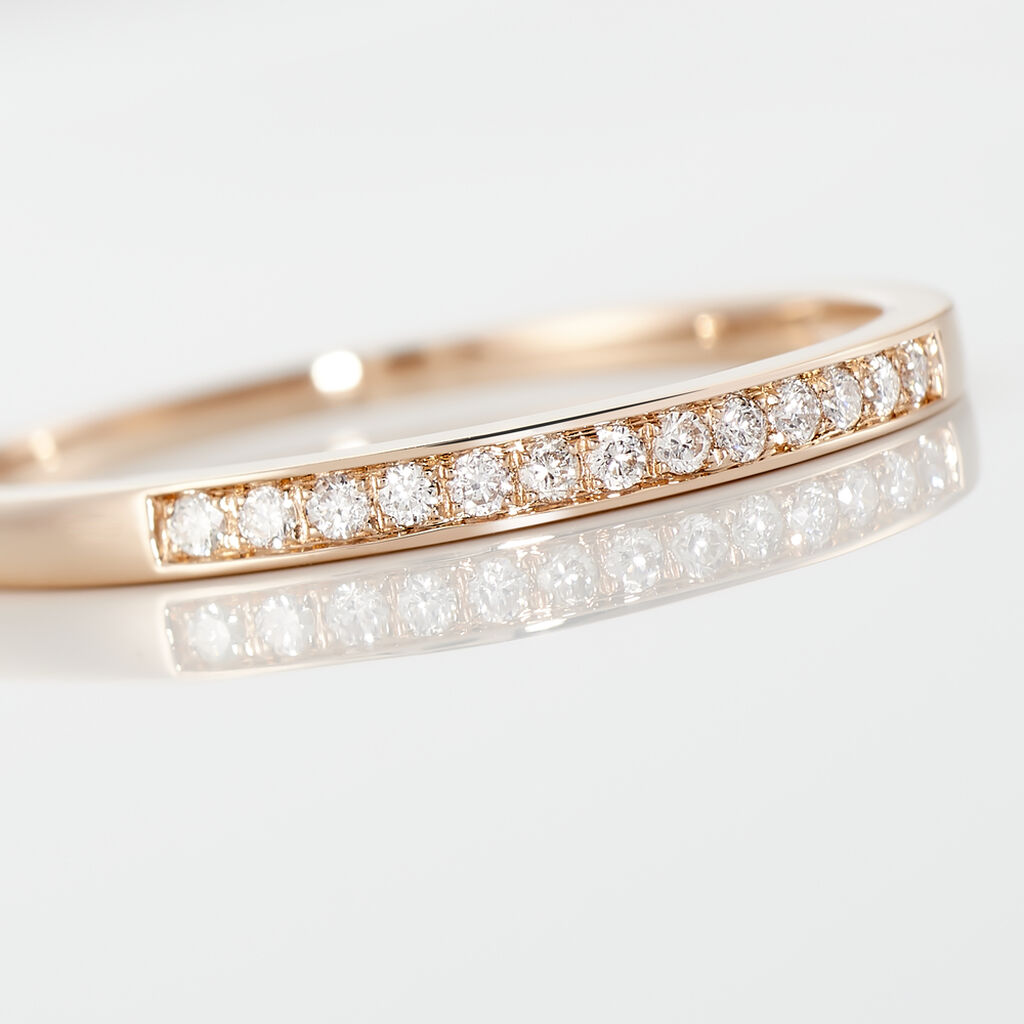 Alliance Rhea Or Rose Diamant