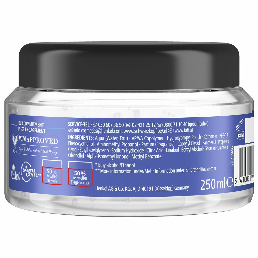Taft Gel Ultra Chaos Power250 ml