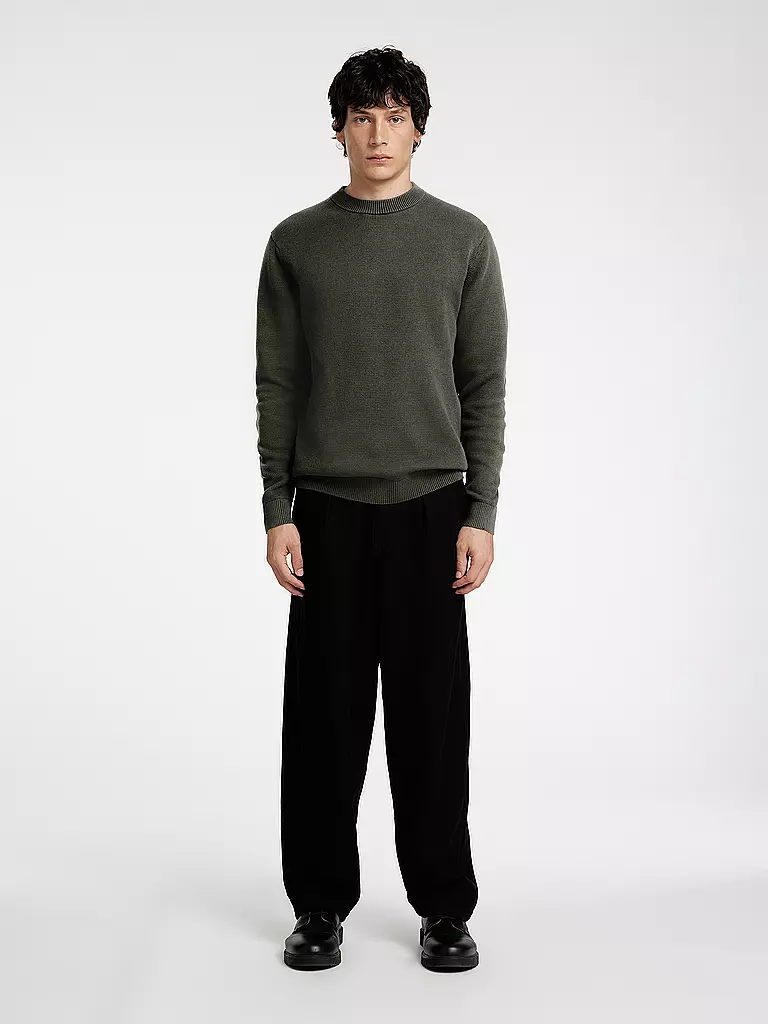 SELECTED Pullover SLHDANE olive