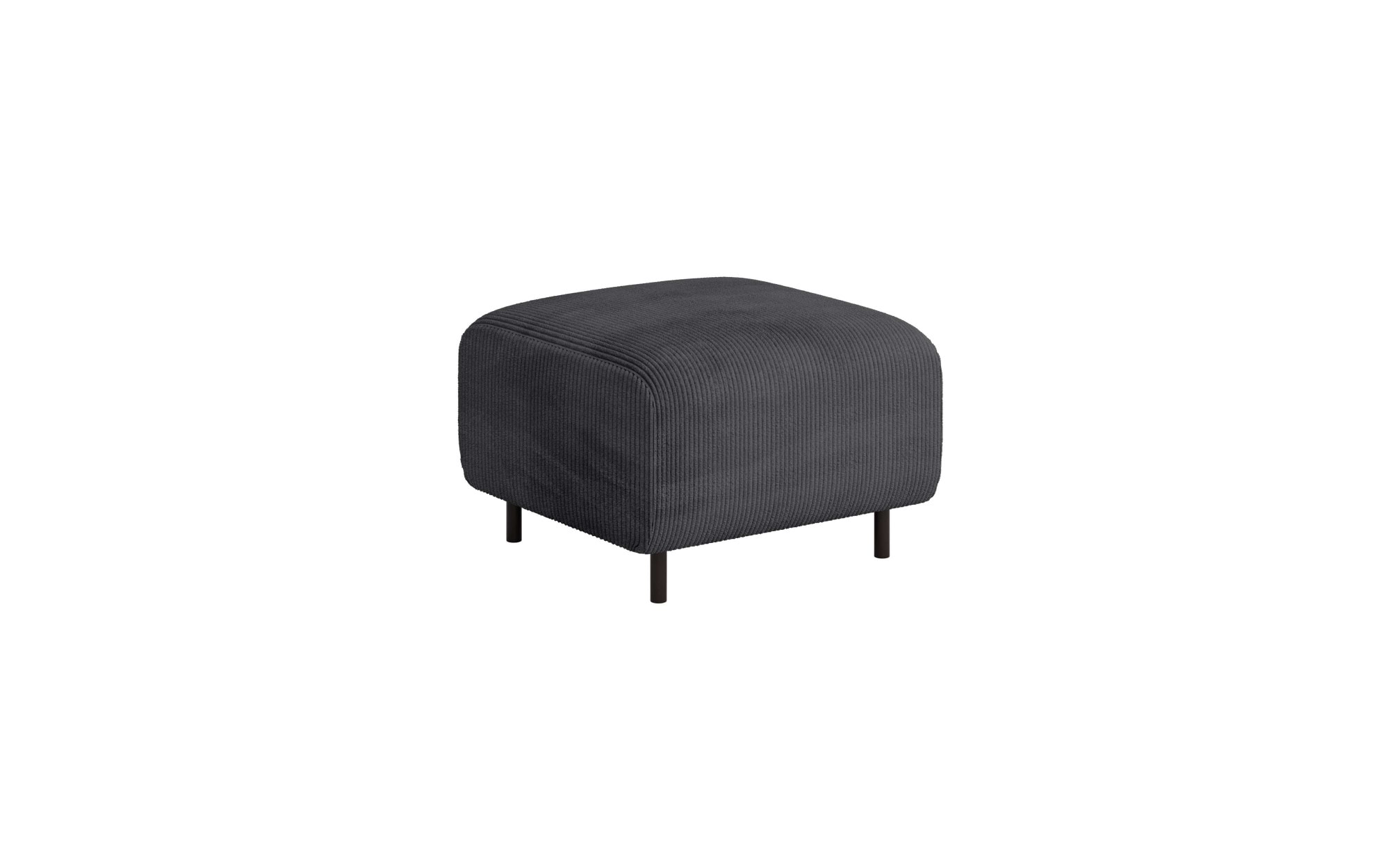 Home affaire Polsterhocker »ARROS klein mit Wellenunterfederung, Masse B/T/H: 70/70/46 cm« passend zur Serie, in hochwertiger Verarbeitung