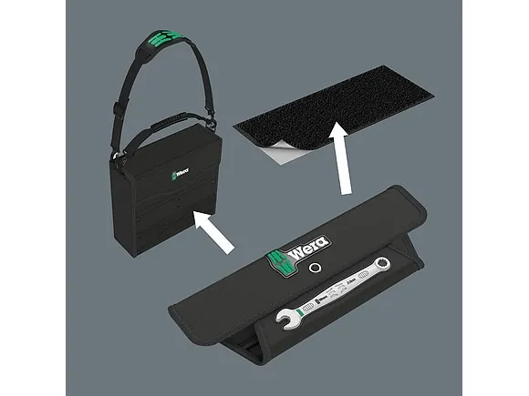 Wera 05020231001, 8,10,11,11,12,13,13,14,14,15,16,17,18,19 mm, CE, 11 stk