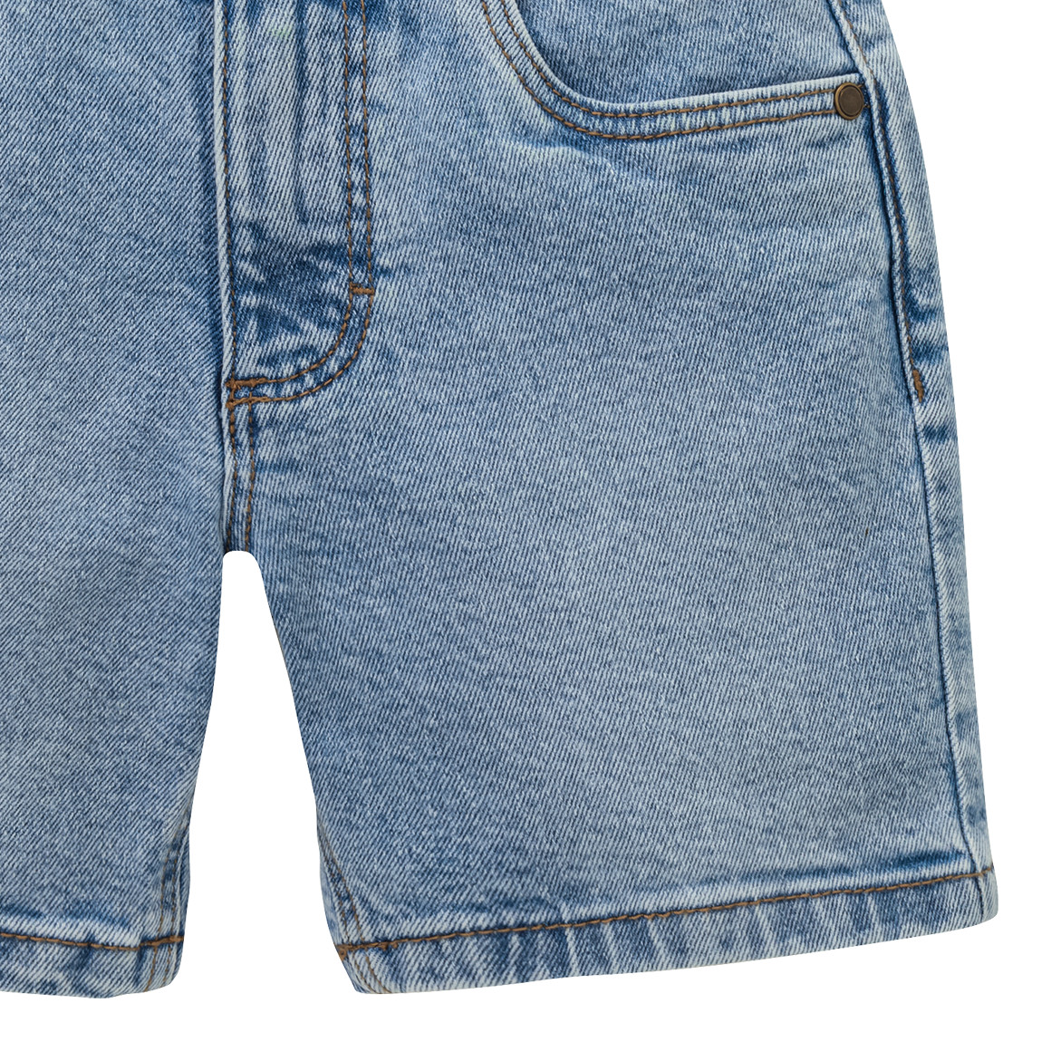 Jonas Nielsen Jungen Jeansshorts in Denim-Optik hellblau