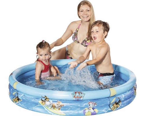 Paw Patrol 3-rings opblaaszwembad Ø 122 cm Blauw