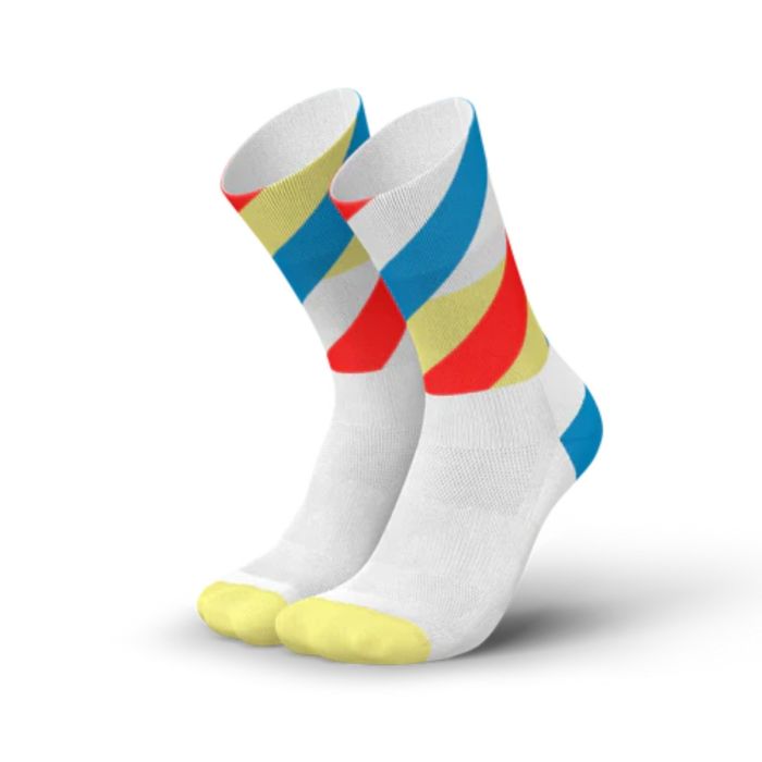 Incylence Unisex Strømper Running Loops Socks Hvid