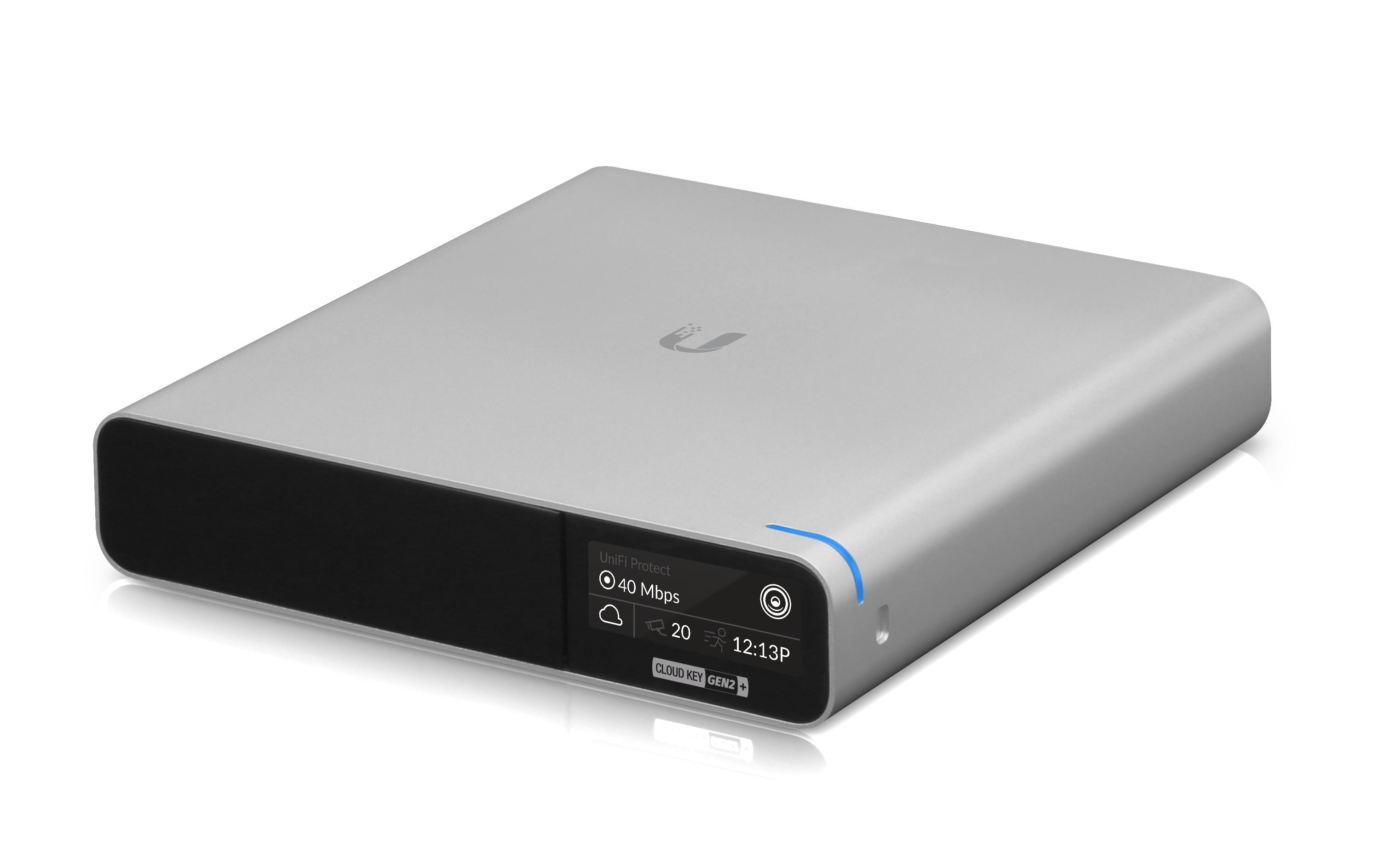 WLAN Controller UniFi Cloud Key Gen2 Plus UCK-G2-PLUS 1 TB<br>Hybrid Cloud Key Technologie mit Integriertem Applikations Server