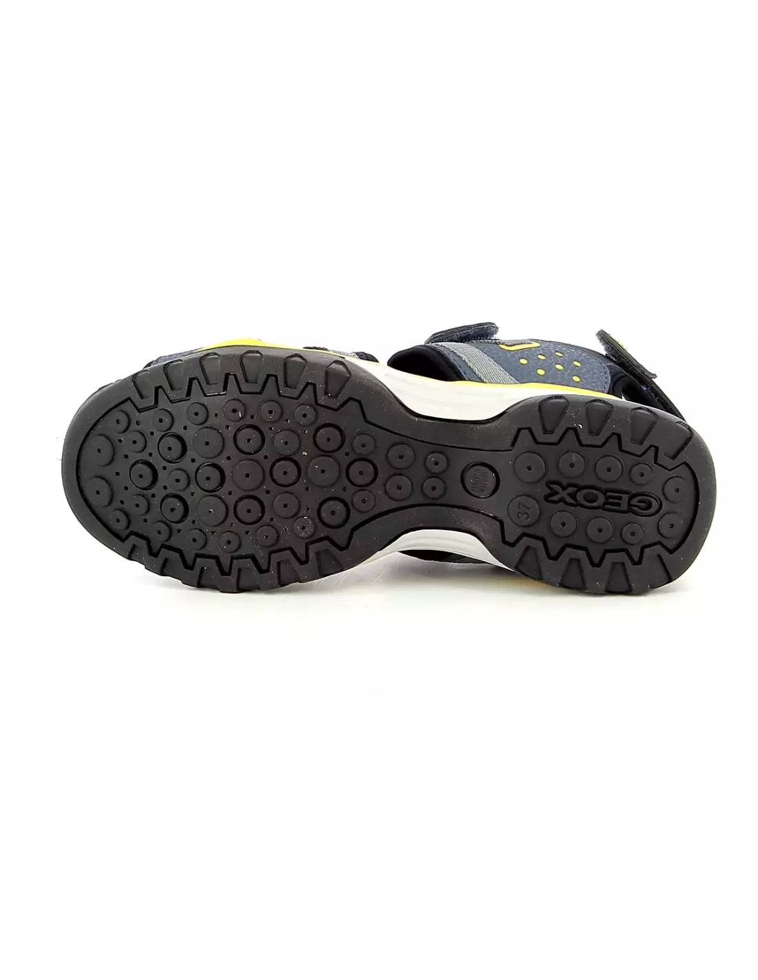 GEOX GEDIAN - Sandales & nu-pieds Navyyellow