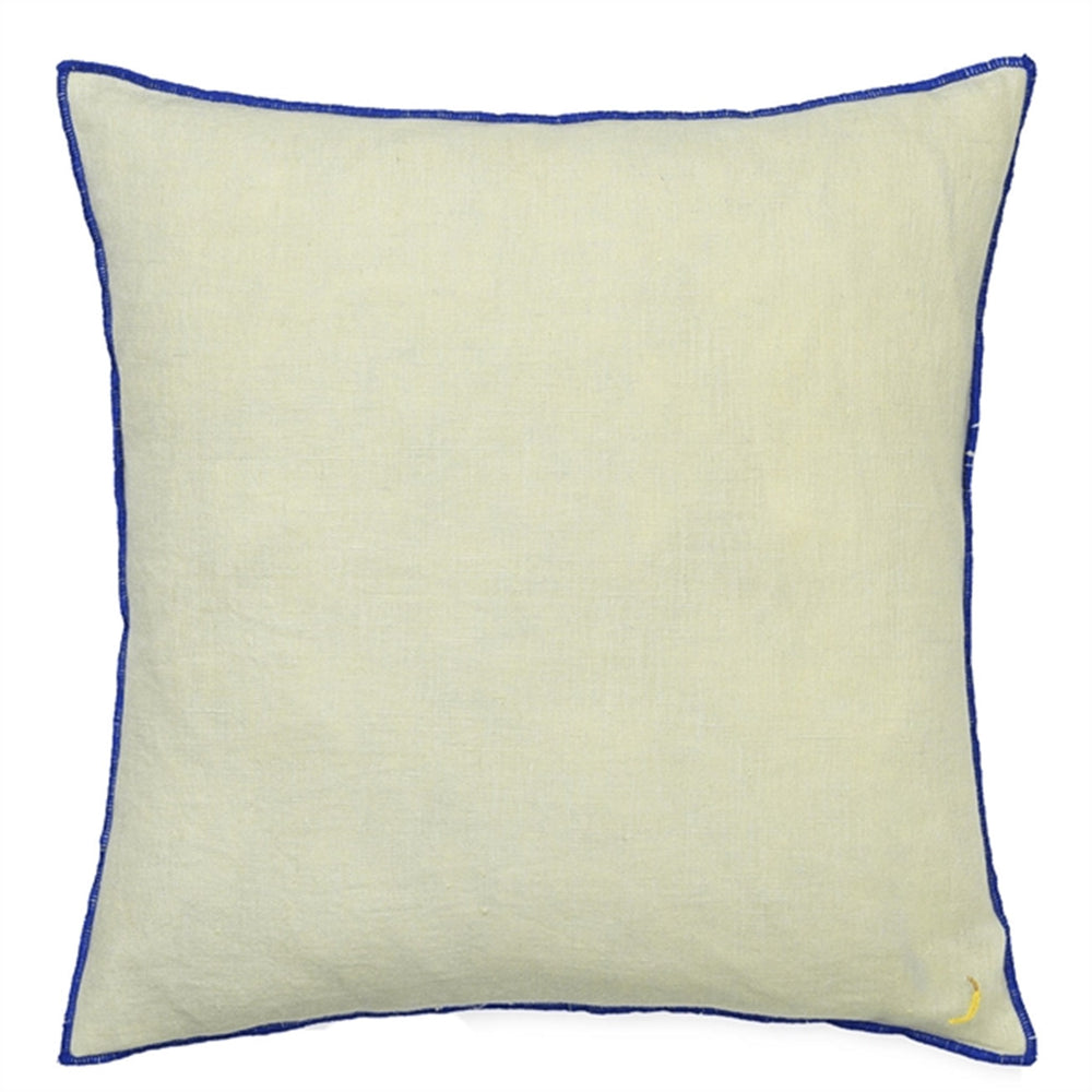 Contrast Hør Pude Mint - Ferm Living → Luksusbaby.dk