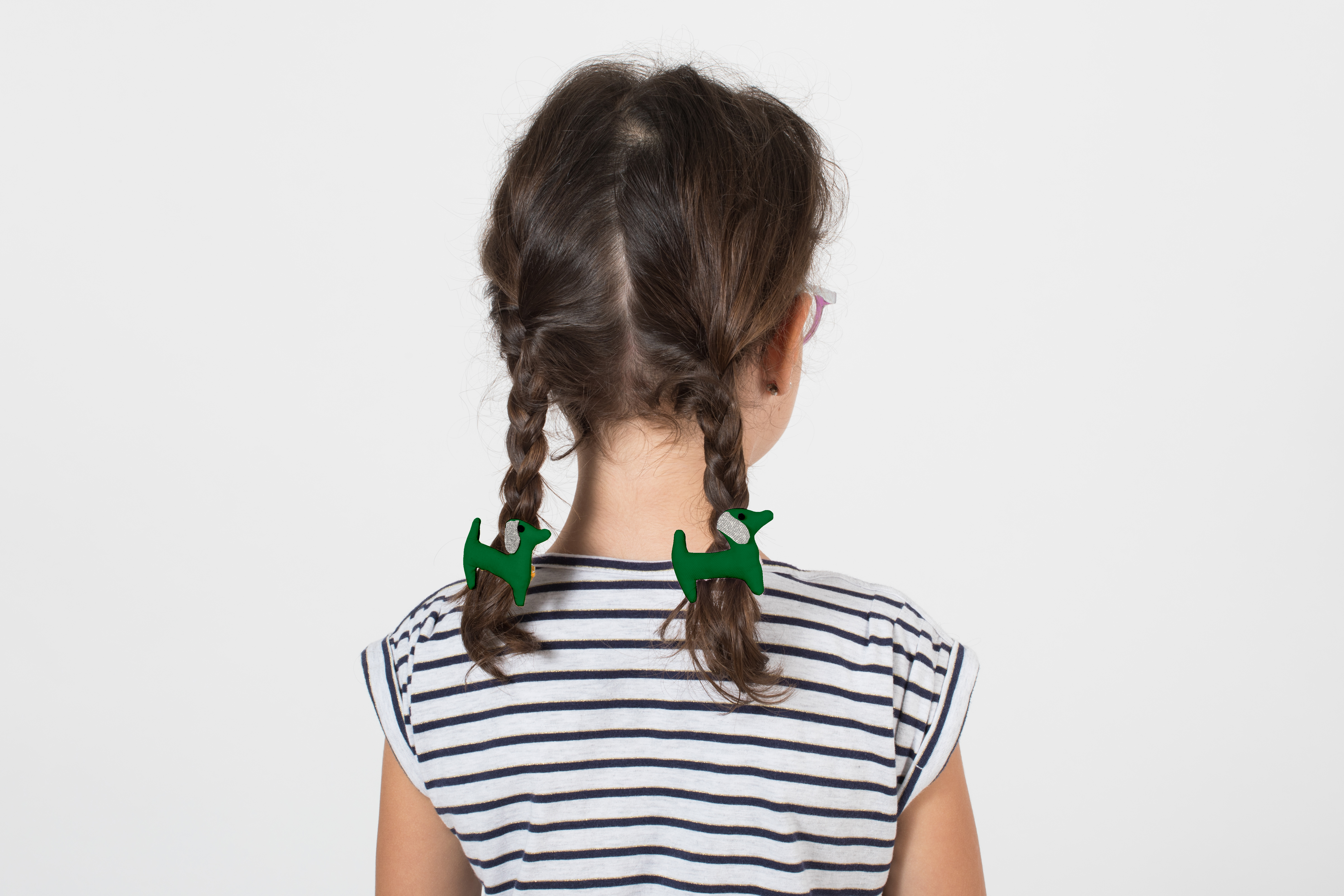 Barrette Basset Vert Vif