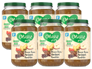 Olvarit 8m  Bruine Bonen Appel Rundvlees Aardappel 200GR