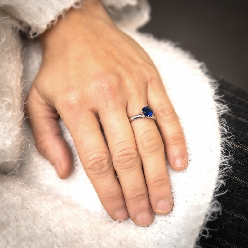 Bague Femme Rhodium GAMA