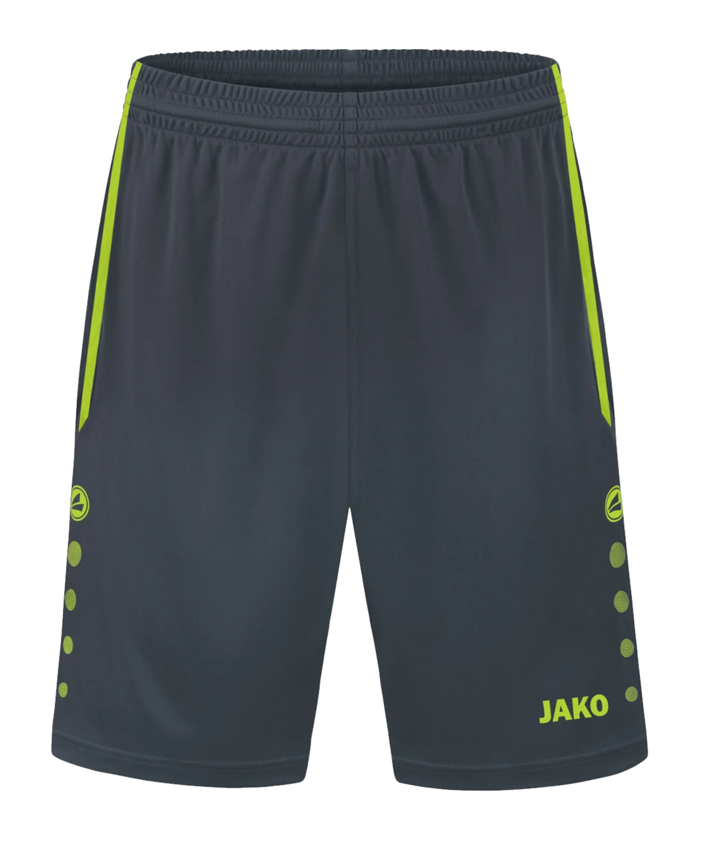 JAKO Allround Trainingsshort Kids Grau Grün F833